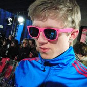 Jannis having fun on the red carpet (THE DOME 53)
