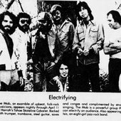 The MOB---Electrifying........at Harrah's Tahoe Stateline Cabaret with 8-girl jazz rock band Isis...... two weeks in early April 1976