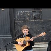 Busking in London