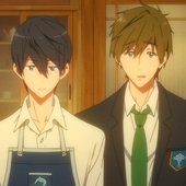 Nanase Haruka (Simazaki Nobunaga) & Tachibana Makoto (Suzuki Tatsuhisa)