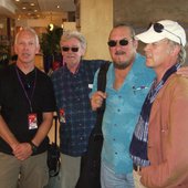 Robin Carr and Harry Lang with Duck Dunn and Steve Cropper (Booker T and the MGs)Robin Carr and Harry Lang with Duck Dunn and Steve Cropper (Booker T and the MGs)