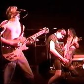 Screenshot from their live performance in Trees, 1997.