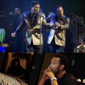 Samuel L. Jackson & Bernie Mac and John Legend
