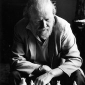 William Golding playing chess