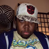 Maros, always the nerd, rocking Sonic and Transformers