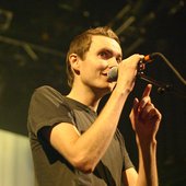 Jonsi and a microphone.