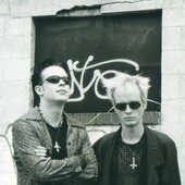 Brian Bordello and Adian Caine ca.2000