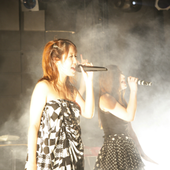 Aira Mitsuki and Saori@Destiny performing @ GLAD