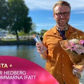 Kristoffer Hedberg vinner lokala finalen av P4 Nästa