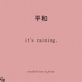 It's Raining - Single