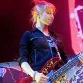 Hayley playing bass for NFG :)
