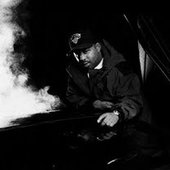 Grand Puba posing for his album cover "2000" in 1995.