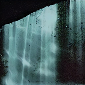 absence of light (how far the light reaches)(when the light fades)