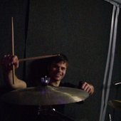 malte @ the drums