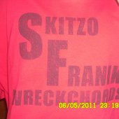 Front of the shirt