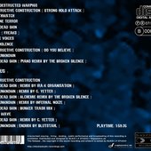 Back-Cover \"Destructive Destruction\"