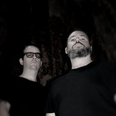 Steve Moore & Jon Ireson of Post Death Soundtrack; photo credit Colin Everall