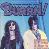 John Corabi and Nikki Sixx on the cover of the Burrn! magazine