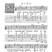 Aria Non je ne crois point for voice and lute (Paris: Pierre I Ballard, 1609).