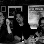 5 O'clock Shadow Blues Band B&W