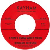 Richard Dickson record label...