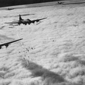 B-17F over Bremen, Germany 1943