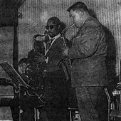 Goudie Charles Quintet (Goudie Charles, Roy Surman, Milton James, Graham and Art Terry) at the Southend Jazz Club - March 6 1960.