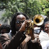 Alvin Batiste's funeral