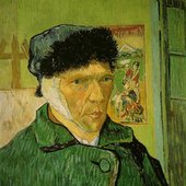 Vincent Van Gogh (bandaged ear)