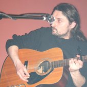 Der Gitarrist Thomas 