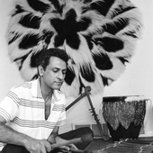 Halim El Dabh and a balafon.png