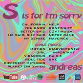 S Is for I'm Sorry