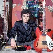 Donovan with instruments