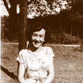 Mom on bench