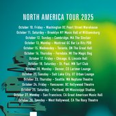 North America tour 2025