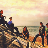 photo from the booklet of \"Ceremony to the Sunset\" album
