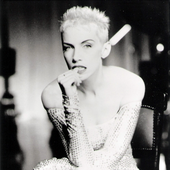 Eurythmics - From Don't ask me why photoshoot.