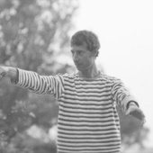 Luc Ferrari conducting cicadas 1968 – Vela Luka (second stay).png