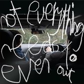 not everything needs to even out