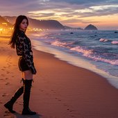 Footprints in the sand - Single