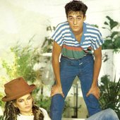 Kate Garner & Andrew Ridgeley