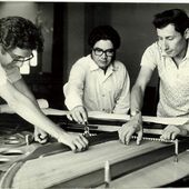 César Bolaños, Leopoldo La Rosa y Alejandro Nuñez Allauca
