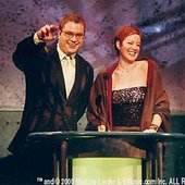 Steven Page of Barenaked Ladies with Sarah McLachlan