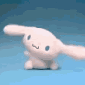 CINNAMOROLL DANCE GIF.gif