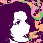 Purple Warhol Rabbit Velvet