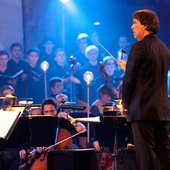 David Newman conducting