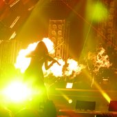 Asha Mevlana on stage TSO 2012 Lost Christmas Eve Tour (Phoenix)