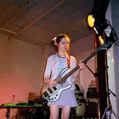 Ariane on bass