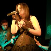 Sam, Vicky, Ian at Fused Festival, Gloucester, photo copyright R J Forster