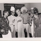 B-52's 1983 backstage